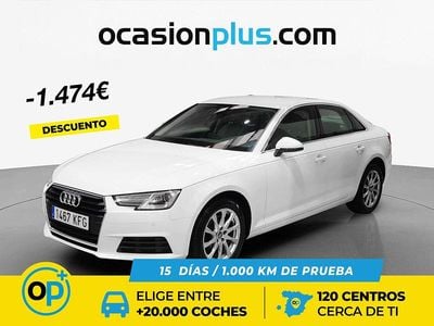 Usado Audi A4 Advanced 150 CV (110 kW) 2017 Blanco Berlina