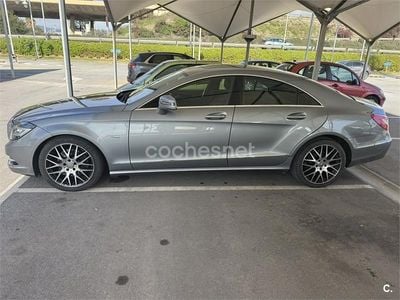 Usado Mercedes CLS350 265 CV (194 kW) 2012 Gris / plata Berlina