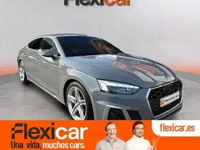 Usado Audi A5 Sportback 163 CV (119 kW) 2021 Gris Utilitario