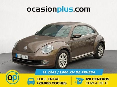 Usado VW Beetle 105 CV (77 kW) 2015 Marrón Utilitario