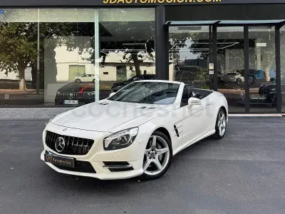 Usado Mercedes SL350 306 CV (225 kW) 2014 Blanco Descapotable