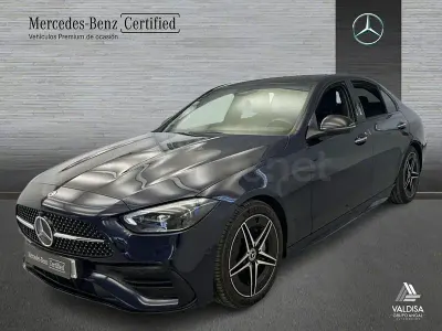 Usado Mercedes C200 204 CV (150 kW) 2022 Azul Berlina