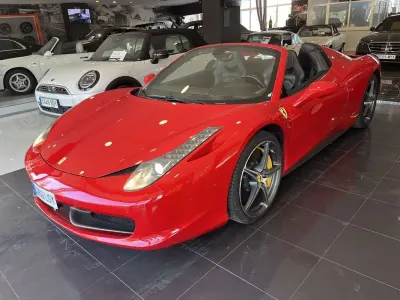 Usado Ferrari 458 570 CV (419 kW) 2013 Rojo Descapotable