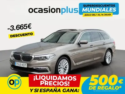 Usado BMW 520 190 CV (139 kW) 2017 Verde Familiar
