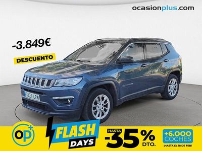 Azul Usado 2021 Jeep Compass Longitude SUV | 17.150 € (Precio justo)