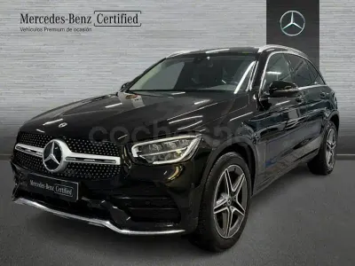 Usado Mercedes GLC200 163 CV (119 kW) 2022 Negro SUV