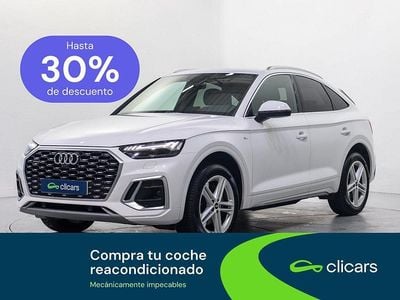 Usado Audi Q5 Sportback S-Line 204 CV (150 kW) 2022 Negro SUV