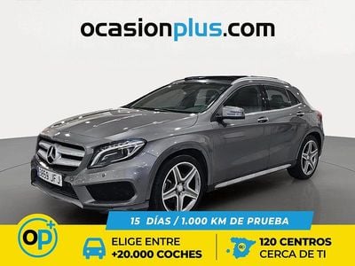 Gris Usado 2015 Mercedes GLA220 AMG line SUV | 19.300 € (Precio justo)