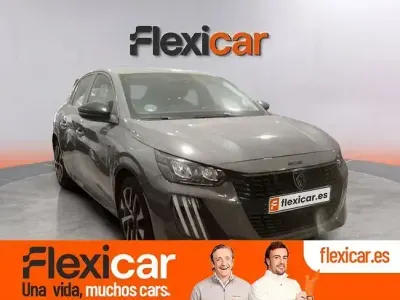 Usado Peugeot 208 Style 100 CV (73 kW) 2024 Gris Utilitario