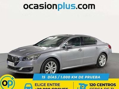 Usado Peugeot 508 Allure 163 CV (119 kW) 2014 Gris Berlina