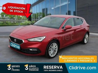Usado Seat Leon XCELLENCE 150 CV (110 kW) 2021 Rojo Berlina