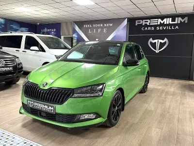 Usado Skoda Fabia Monte Carlo 110 CV (80 kW) 2019 Verde Utilitario