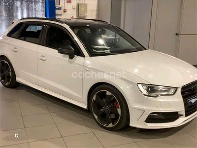 Usado Audi A3 S-Line 184 CV (135 kW) 2015 Blanco Berlina