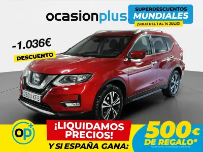 Usado Nissan X-Trail N-Connecta 163 CV (119 kW) 2017 Rojo SUV