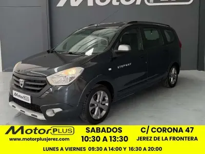 Usado Dacia Lodgy Lauréate 90 CV (66 kW) 2014 Azul Monovolumen