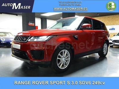 Usado Land Rover Range Rover Sport S 249 CV (183 kW) 2020 Rojo SUV