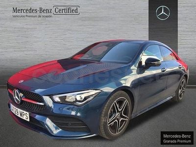 Usado Mercedes CLA200 150 CV (110 kW) 2024 Azul Berlina