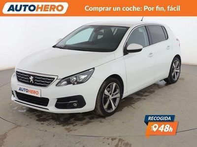 Usado Peugeot 308 Allure 130 CV (95 kW) 2017 Blanco Berlina