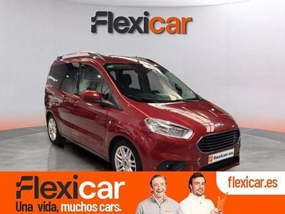 Rojo Usado 2019 Ford Tourneo Courier Trend Monovolumen | 10.990 € (Caro)