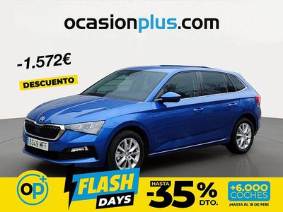 Usado Skoda Scala Ambition 110 CV (80 kW) 2023 Azul Utilitario