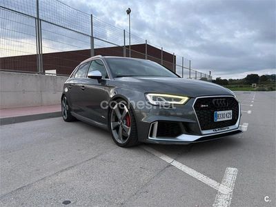 Usado Audi RS3 Performance 400 CV (294 kW) 2019 Gris / plata Berlina