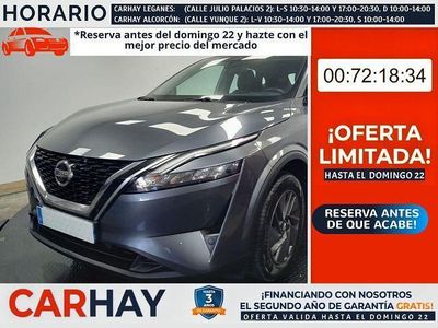 Usado Nissan Qashqai Tekna 141 CV (103 kW) 2022 Gris SUV