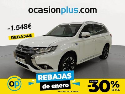 Blanco Usado 2017 Mitsubishi Outlander P-HEV SUV | 19.352 € (Precio justo)