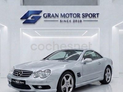 Usado Mercedes SL55 AMG AMG 500 CV (367 kW) 2002 Gris / plata Descapotable