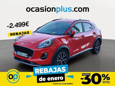 Rojo Usado 2021 Ford Puma Titanium Recogida | 14.990 € (Precio justo)