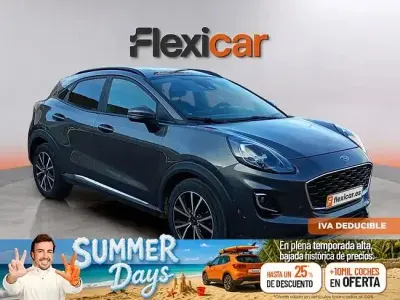 Usado Ford Puma Titanium 125 CV (91 kW) 2022 Gris SUV
