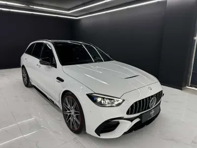 Usado Mercedes C63 AMG AMG 680 CV (500 kW) 2024 Blanco Familiar