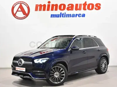 Usado Mercedes GLE350 AMG line 321 CV (236 kW) 2020 Azul SUV