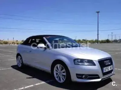 Usado Audi A3 Cabriolet Ambition 105 CV (77 kW) 2012 Gris / plata Descapotable