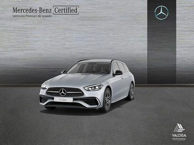 Gris Usado 2022 Mercedes C220 AMG line Familiar | 37.900 € (Un poco caro)