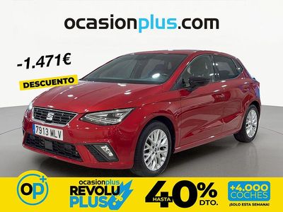 Usado Seat Ibiza FR 110 CV (80 kW) 2023 Rojo Utilitario