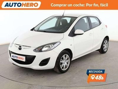 Usado Mazda 2 Style 75 CV (55 kW) 2014 Blanco Utilitario