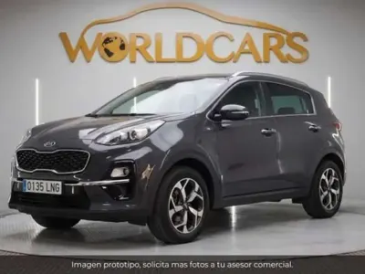 Usado Kia Sportage Plus 136 CV (100 kW) 2021 Gris SUV