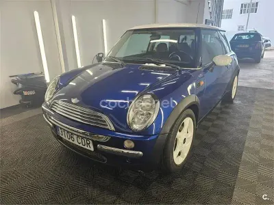 Usado Mini Cooper 115 CV (84 kW) 2003 Azul Utilitario