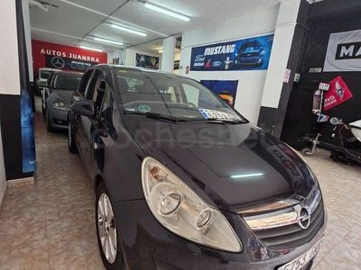 Usado Opel Corsa Enjoy 90 HP (66 kW) 2008 Preto Citadino