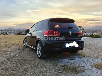 Usado VW Golf VI Sport 140 CV (102 kW) 2011 Negro Utilitario