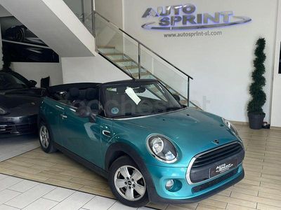 Usado Mini One Cabriolet 102 CV (75 kW) 2018 Azul Descapotable