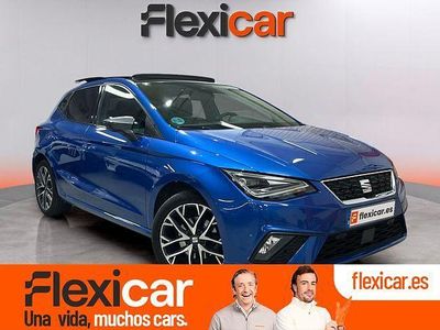 Usado Seat Ibiza FR 110 CV (80 kW) 2022 Azul Utilitario