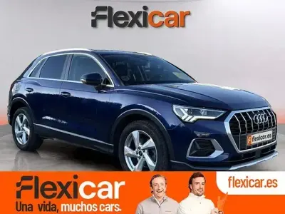 Usado Audi Q3 150 CV (110 kW) 2021 Azul SUV