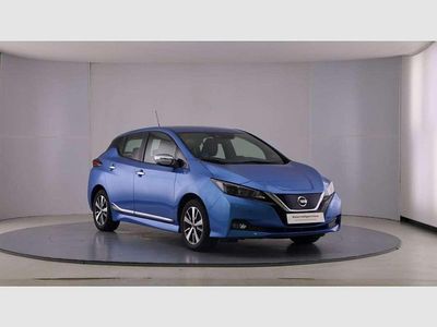 Usado Nissan Leaf Acenta 110 kW (150 CV) 2021 Azul Utilitario
