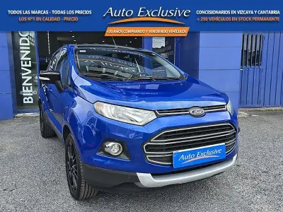Usado Ford Ecosport Titanium 125 CV (91 kW) 2016 Azul SUV