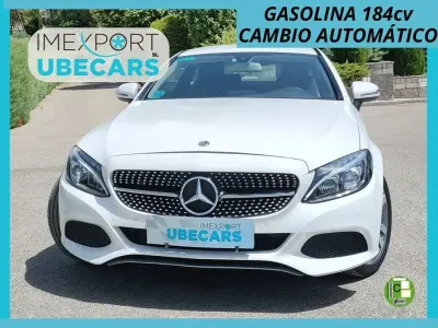 Usado Mercedes C200 184 CV (135 kW) 2017 Blanco Coupe