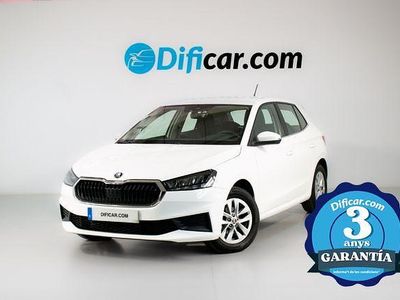 Usado Skoda Fabia Ambition 95 CV (69 kW) 2022 Blanco Utilitario