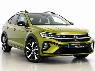 Usado VW Taigo R-line 150 CV (110 kW) 2022 Verde SUV