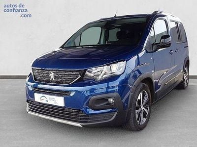 Usado Peugeot e-Rifter GT 100 kW (136 CV) 2021 Azul Monovolumen