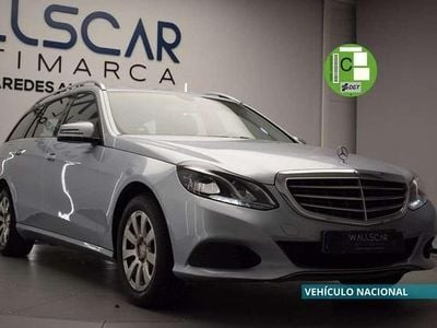 Azul Usado 2015 Mercedes E220 Elegance Familiar | 16.900 € (Un poco caro)